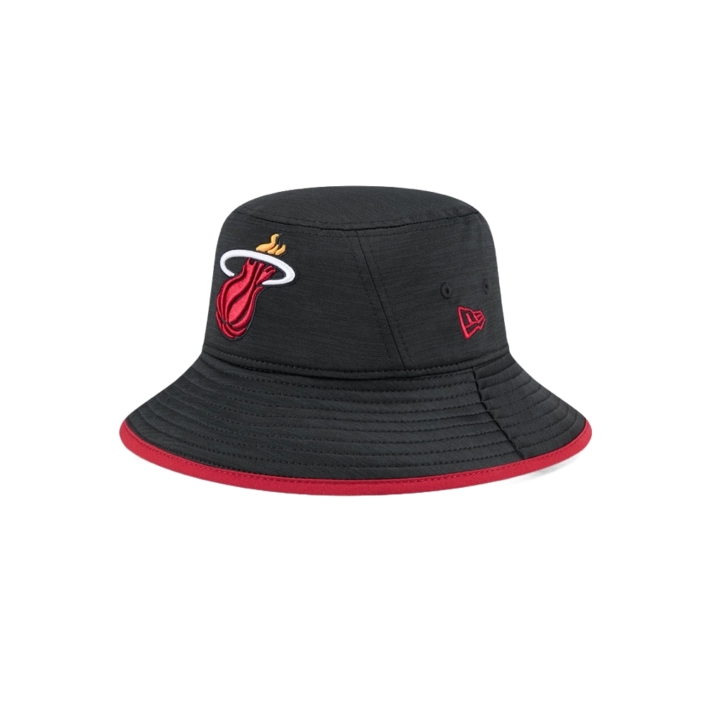 New Era Miami HEAT Tech Bucket Hat Unisex Caps New Era   