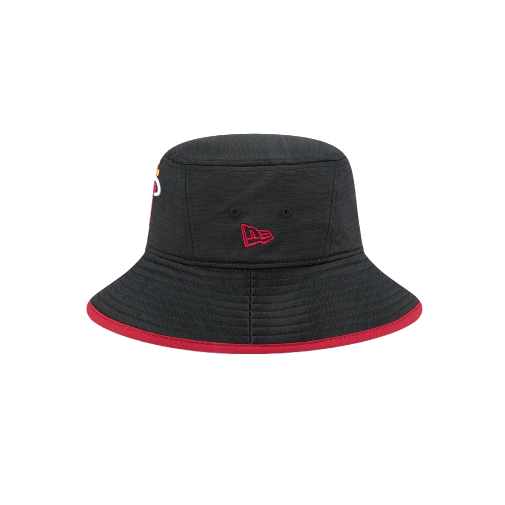 New Era Miami HEAT Tech Bucket Hat Unisex Caps New Era   