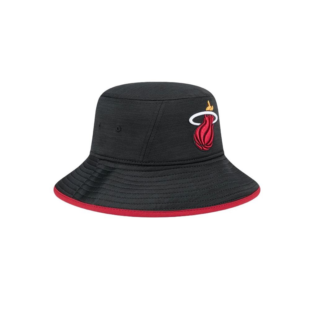 New Era Miami HEAT Tech Bucket Hat Unisex Caps New Era   