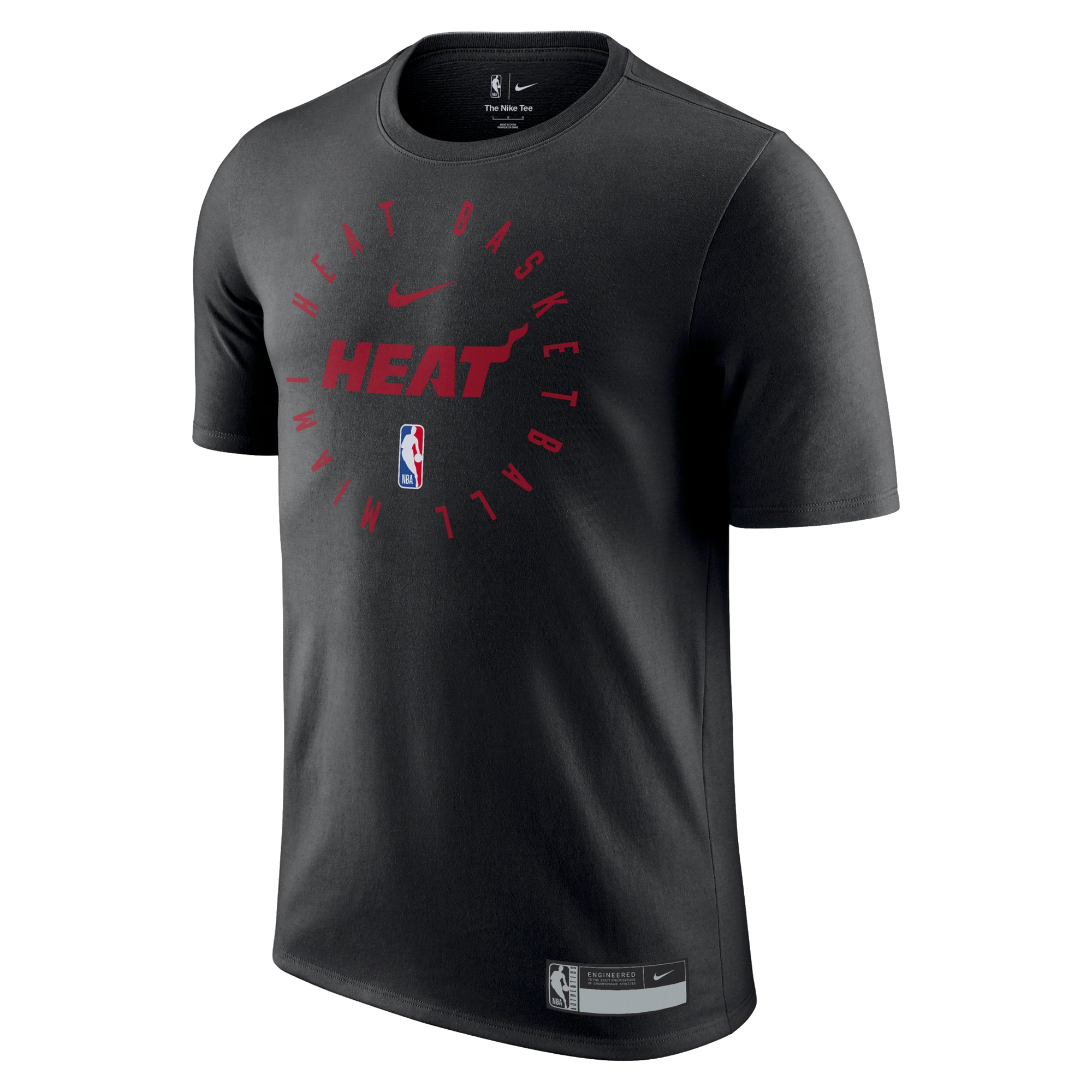 Nike Miami HEAT 2024/25 On-Court Practice Youth Tee Youth Tee Nike   