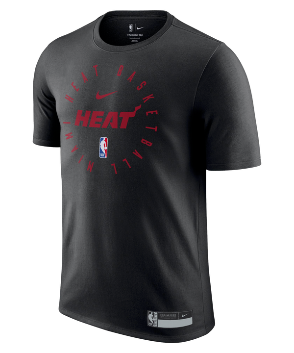 Nike Miami HEAT 2024/25 On-Court Practice Youth Tee Youth Tee Nike   