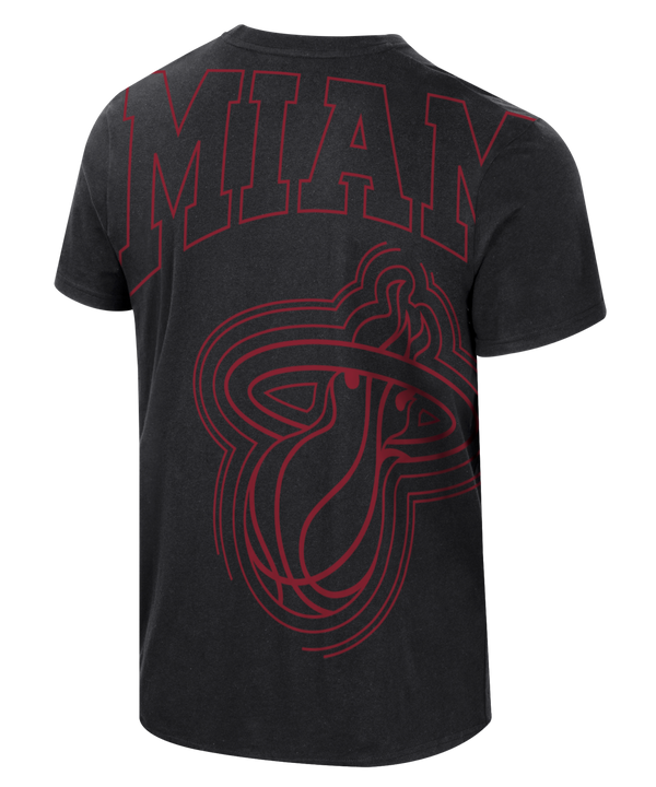 Stadium Essentials Miami HEAT Logo Tee Unisex Tee Stadium Essentials   