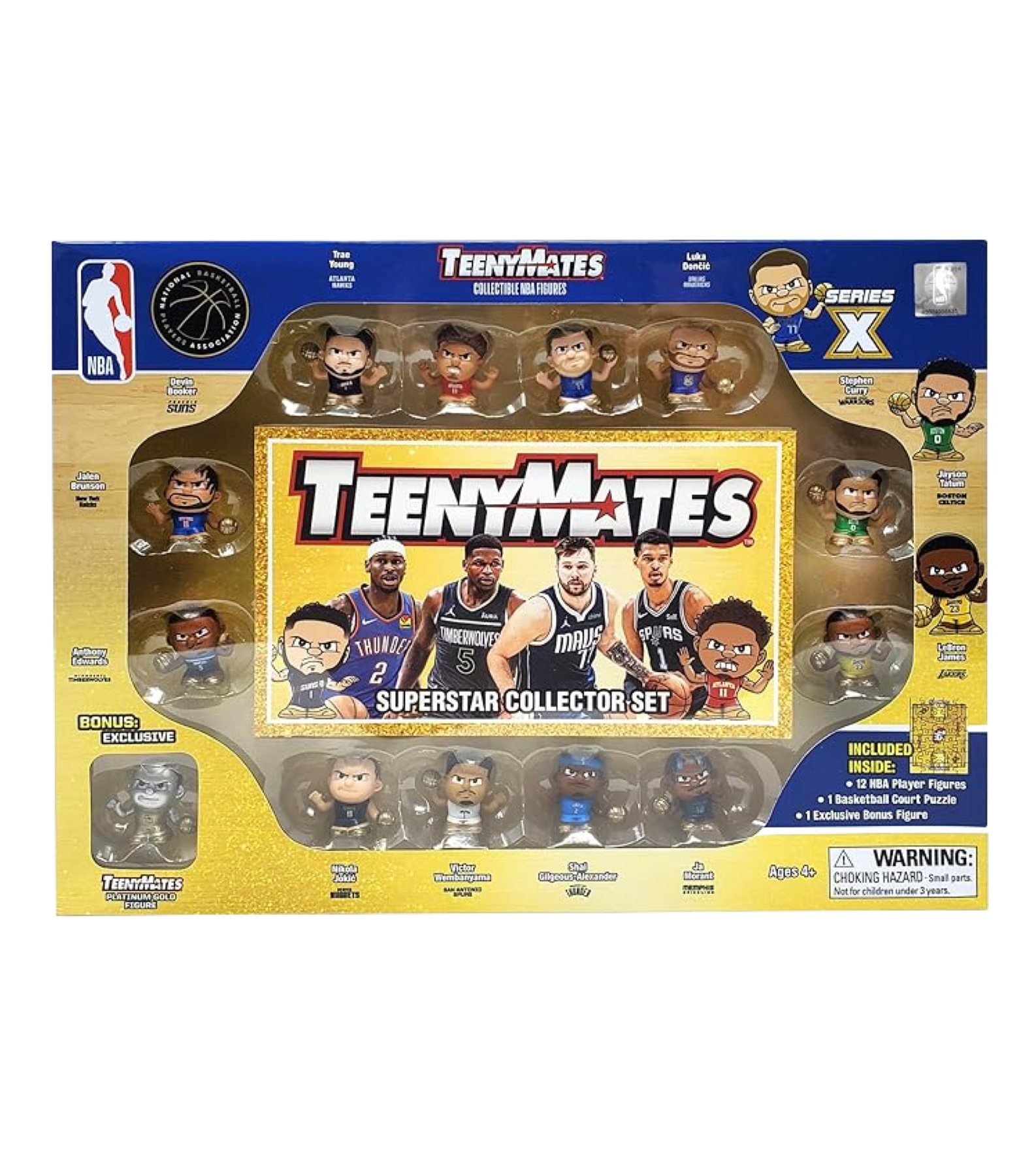 NBA Teenymates Figurine Series X Superstar Collector Set Novelties The Party Animal   