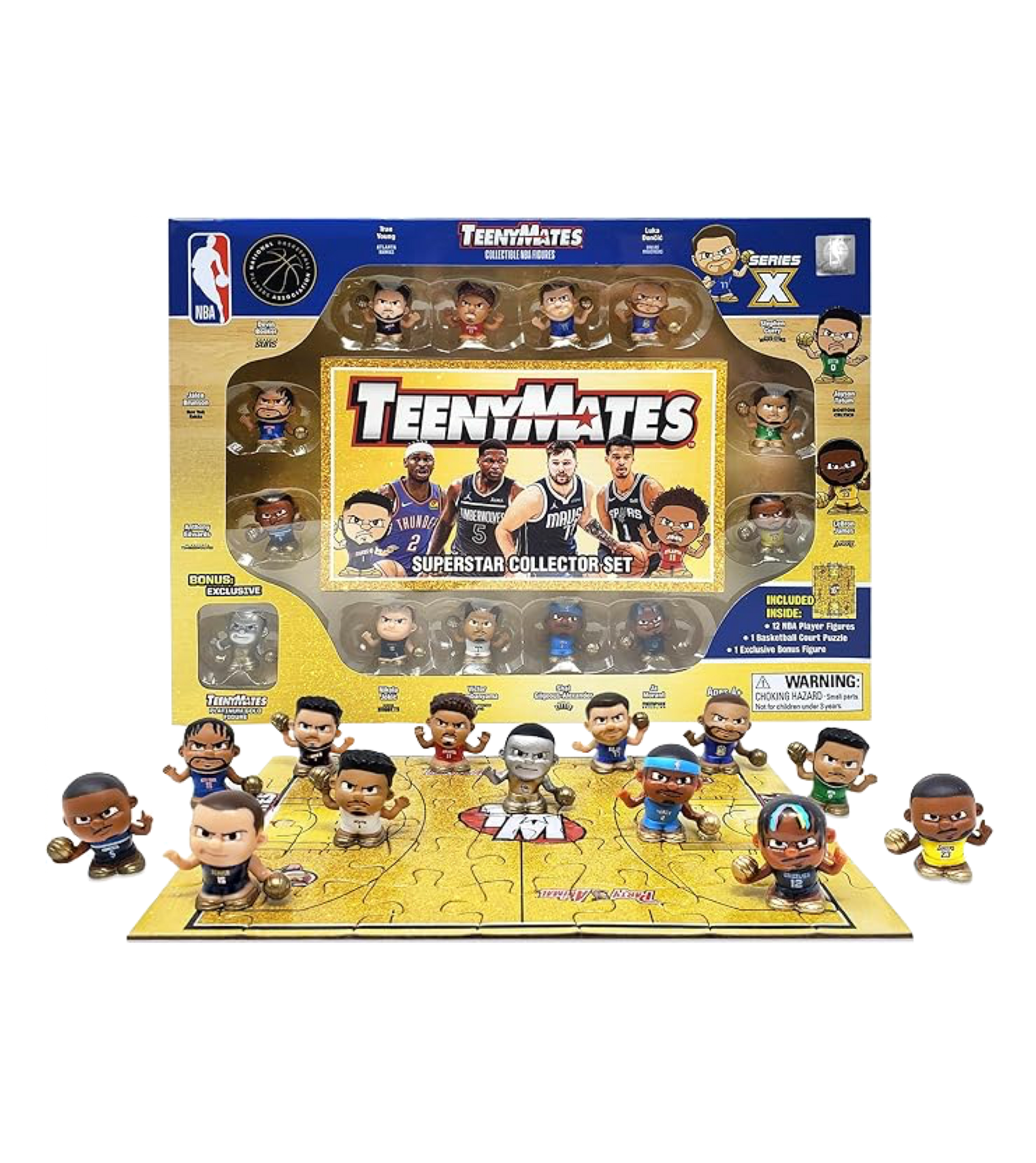 NBA Teenymates Figurine Series X Superstar Collector Set Novelties The Party Animal   