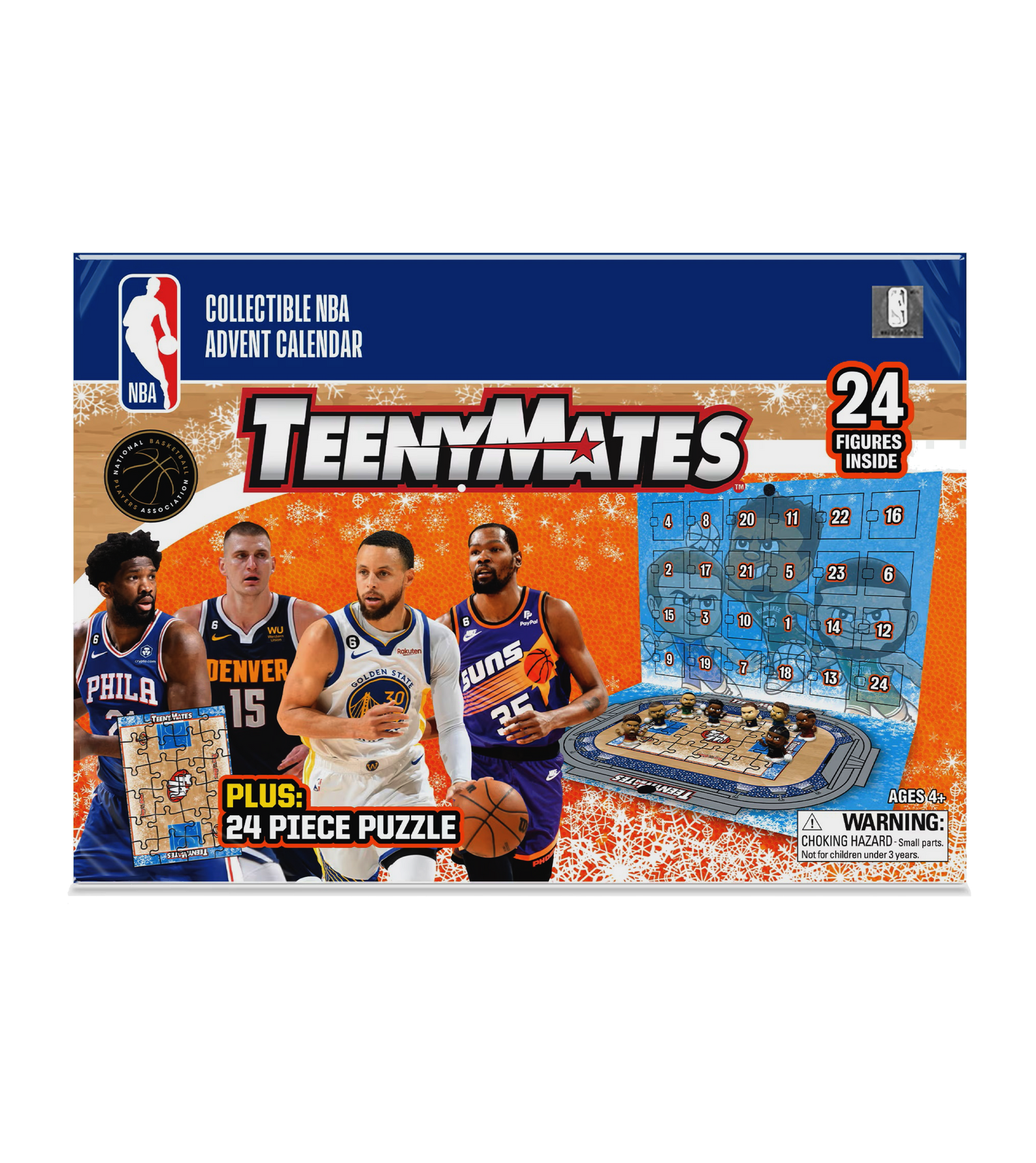 NBA Teenymates 2024 Advent Calendar Novelties The Party Animal   