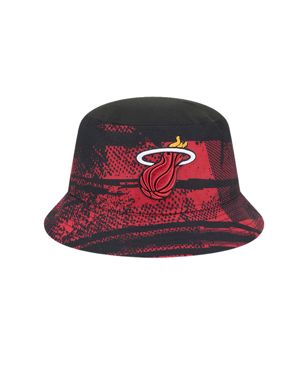 New Era Miami HEAT 2024 Tipoff Bucket Hat Unisex Caps New Era   