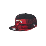 New Era Miami HEAT 2024 Tipoff Logo Youth Snapback - 3