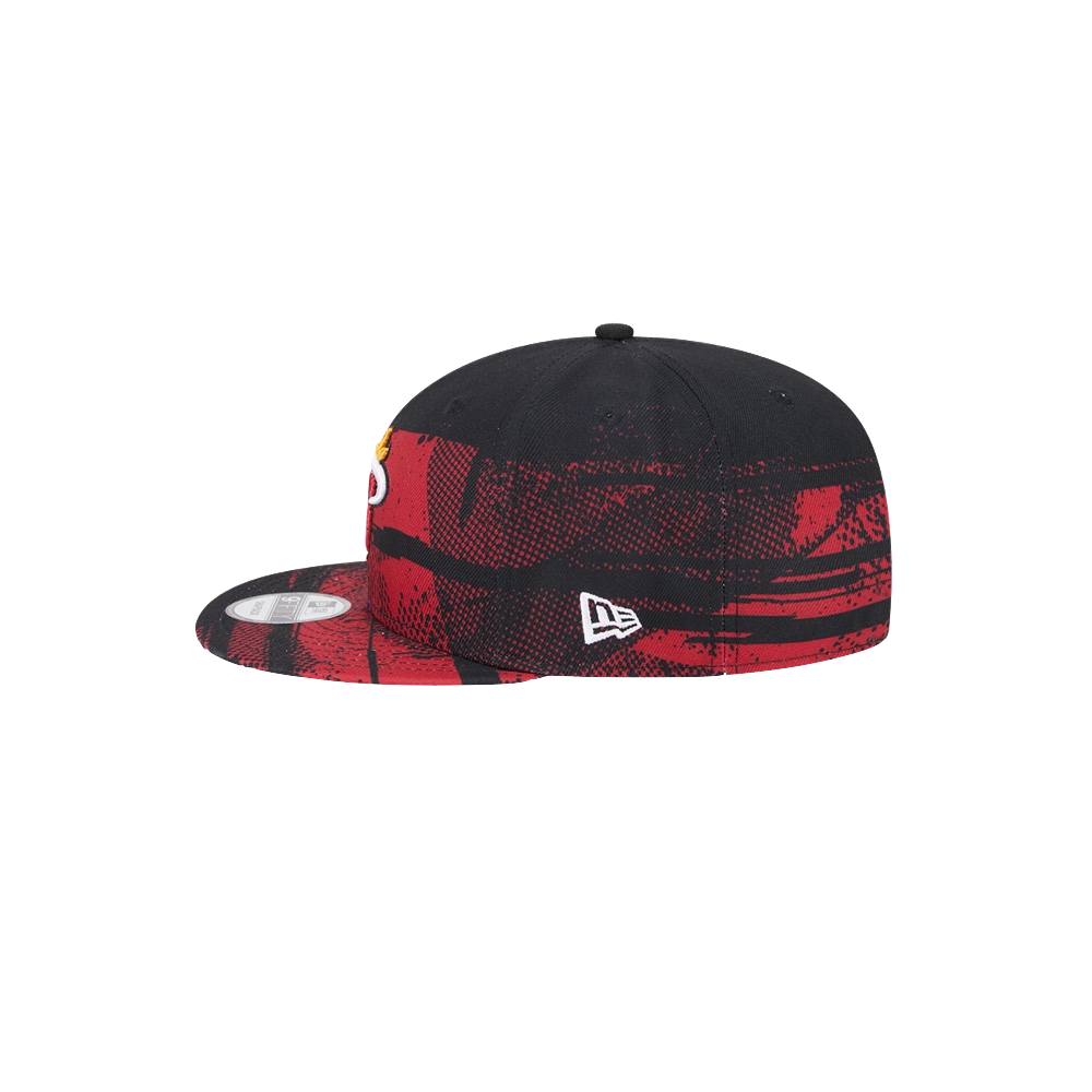 New Era Miami HEAT 2024 Tipoff Logo Youth Snapback Youth Hat New Era