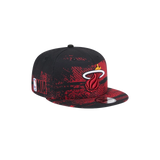 New Era Miami HEAT 2024 Tipoff Snapback - 5