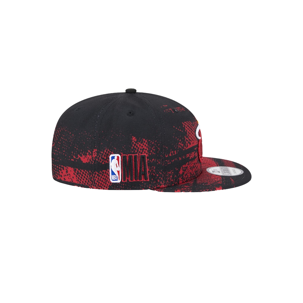 New Era Miami HEAT 2024 Tipoff Logo Youth Snapback Youth Hat New Era