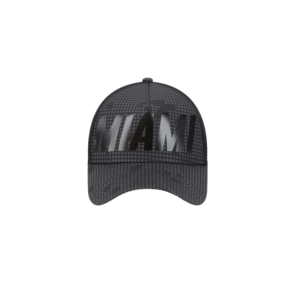 New Era Miami HEAT Tonal Text Trucker Hat UNISEXCAPS NEW ERA   