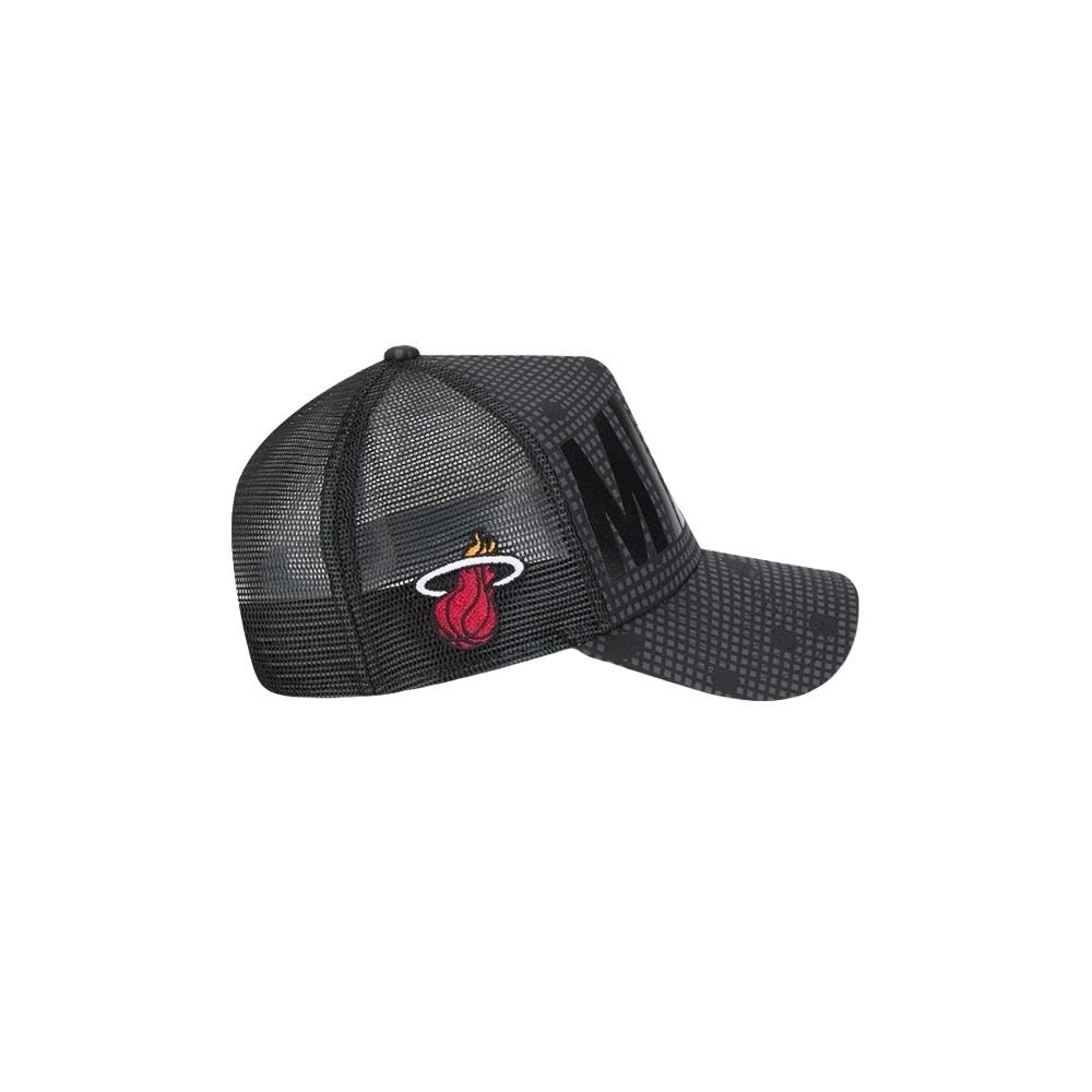 New Era Miami HEAT Tonal Text Trucker Hat UNISEXCAPS NEW ERA   