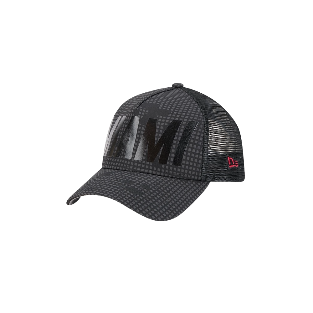 New Era Miami HEAT Tonal Text Trucker Hat UNISEXCAPS NEW ERA   