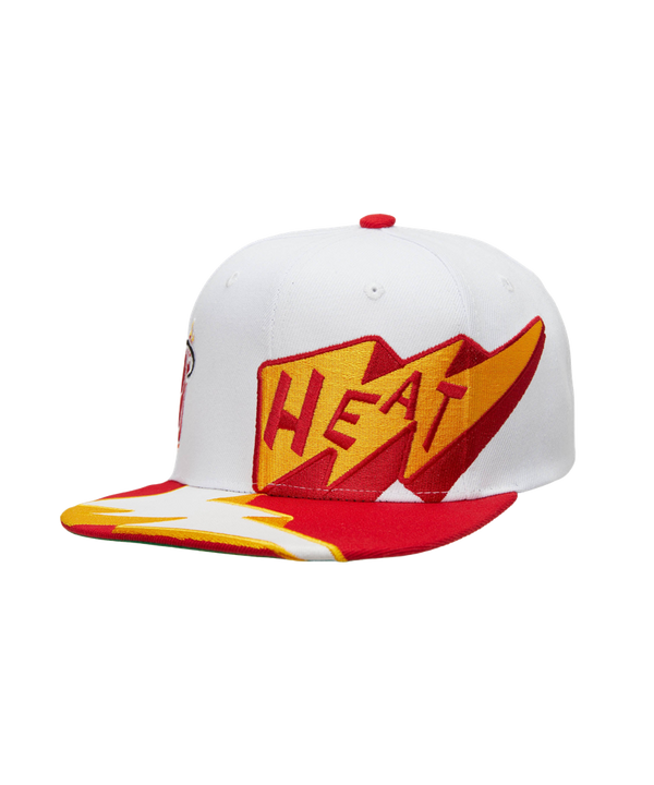 Mitchell & Ness Miami HEAT 2 Tone 2.0 Pro Snapback Unisex Caps Mitchell & Ness   