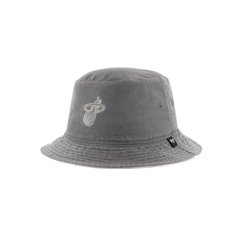 '47 Brand Miami HEAT Trailhead Bucket Hat Unisex Caps '47 Brand   