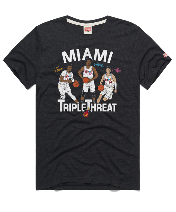 Homage Miami Mashup Vol. 2 Triple Threat Tee Unisex Tee Homage   