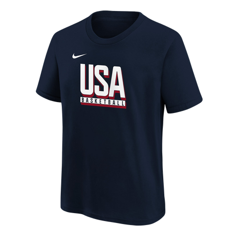 Nike Blue USA Basketball Authentic Legend Performance Tee