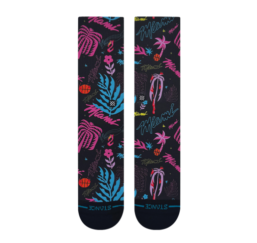 Court Culture Vice Floral Crew Socks Socks Stance