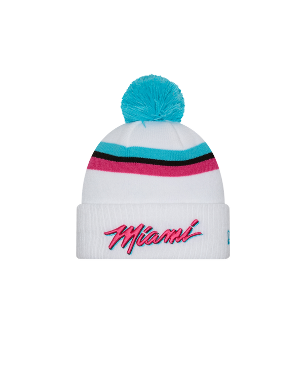 New Era Miami HEAT Original Vice Knit Unisex Caps New Era