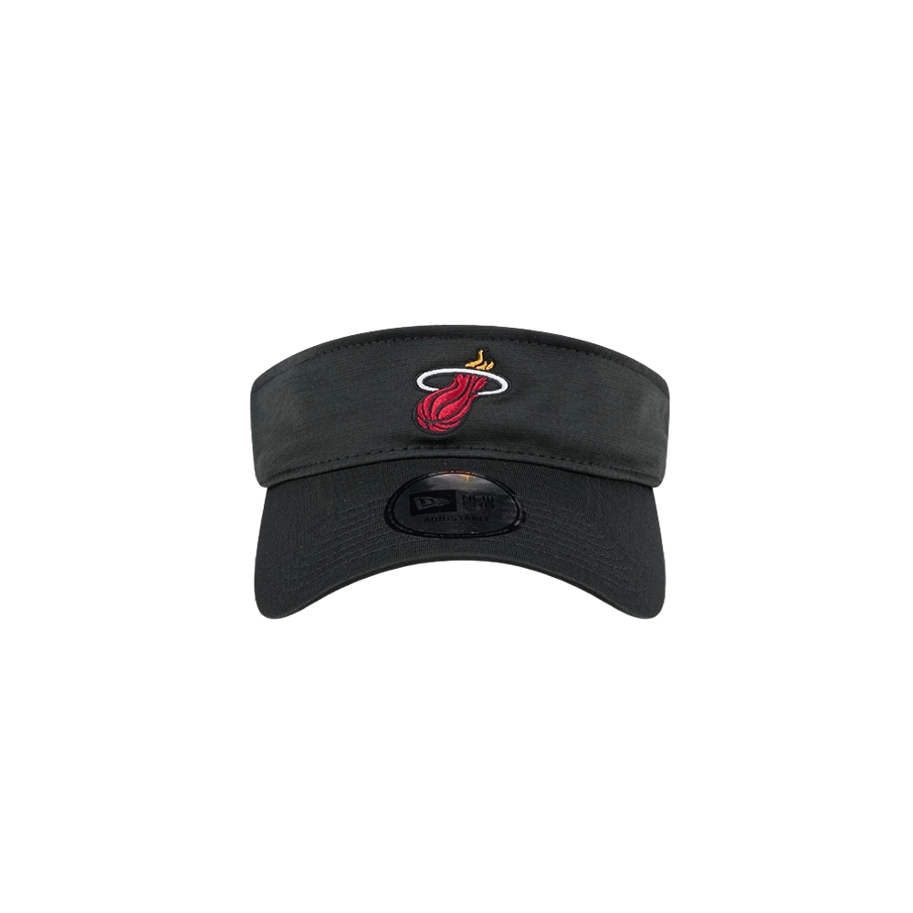 New Era Miami HEAT Logo Tech Visor Unisex Caps New Era   