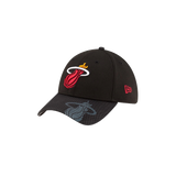 New Era Miami HEAT Visor Hit Flex Fit Dad Hat - 3