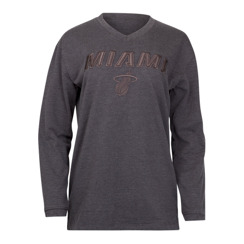 Concepts Sport Miami HEAT Women's Volley Long Sleeve Top