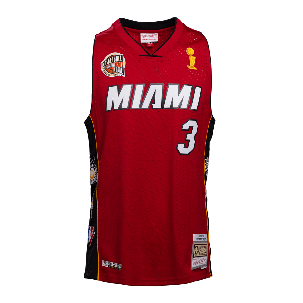 Court Culture x Mitchell and Ness Wade HOF Jersey – Miami HEAT Store