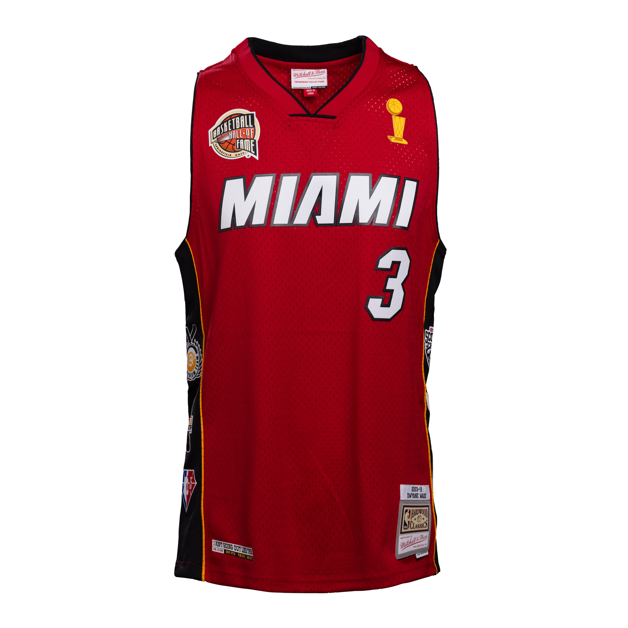 Court Culture x Mitchell and Ness Wade HOF Jersey Men's Jersey Court Culture   