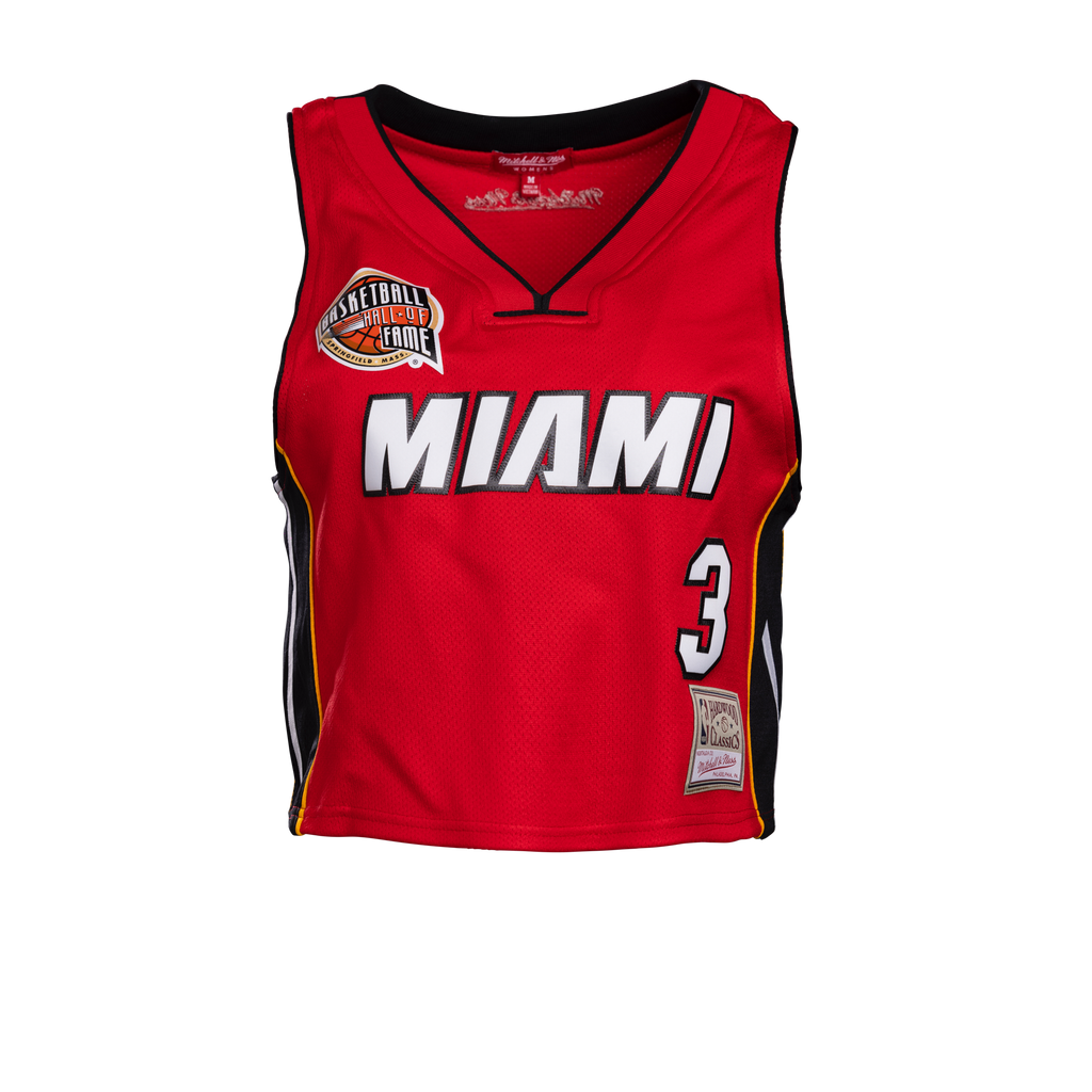 MITCHELL & NESS: NBA JERSEY CROP TANK