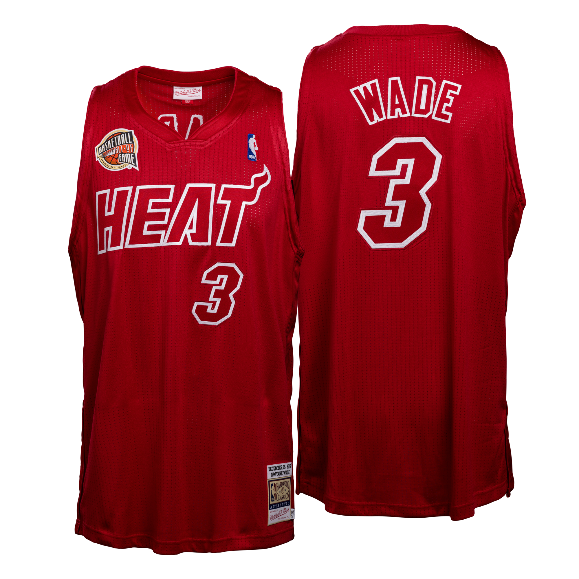 Mitchell & Ness Dwayne Wade Miami Heat '12-'13 Jersey Black