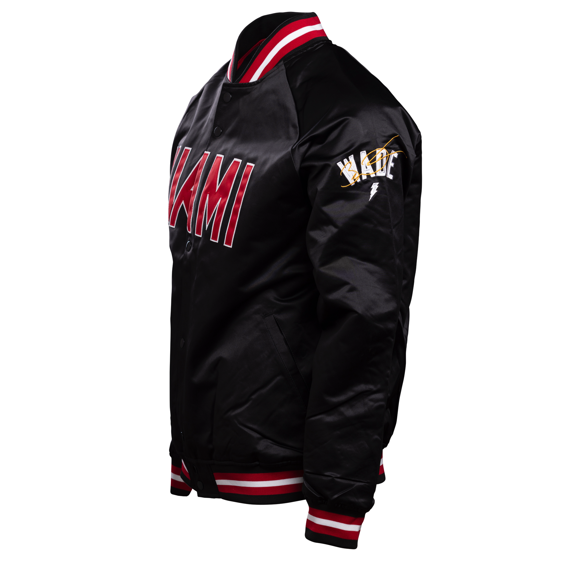 Court Culture x Mitchell and Ness Wade HOF Satin Jacket Men's Jacket Court Culture   