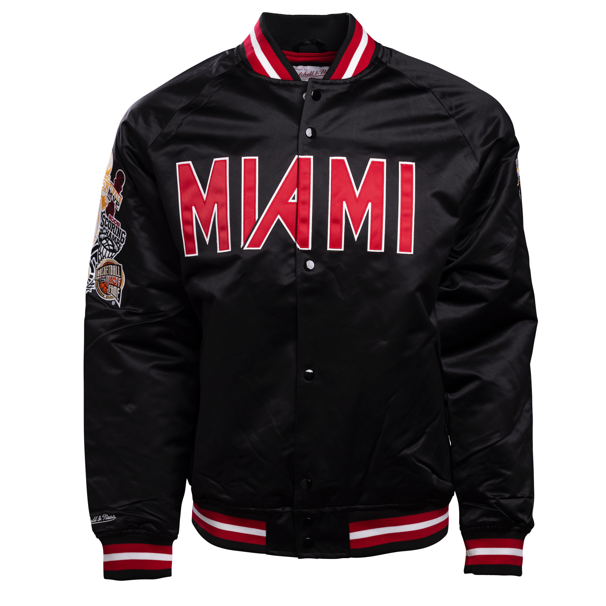 Court Culture x Mitchell and Ness Wade HOF Satin Jacket Men's Jacket Court Culture   