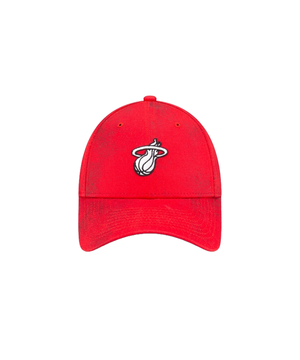 Court Culture HEAT Logo Acid Wash Red Dad Hat Unisex Caps Court Culture   