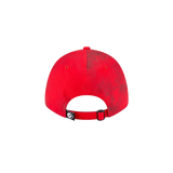 Court Culture HEAT Logo Acid Wash Red Dad Hat - 2