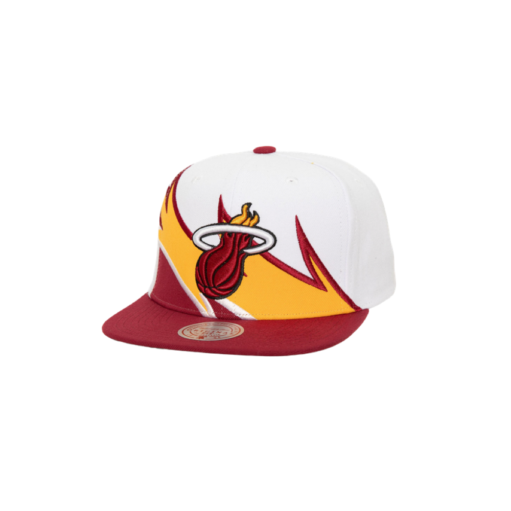 Mitchell & Ness Miami HEAT Waverunner Snapback Unisex Caps Mitchell & Ness   