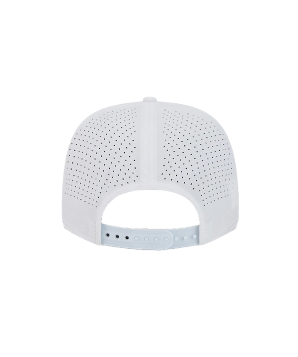 New Era Miami HEAT White Performance Stretch Snapback Unisex Caps New Era   