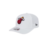 New Era Miami HEAT White Performance Stretch Snapback - 3