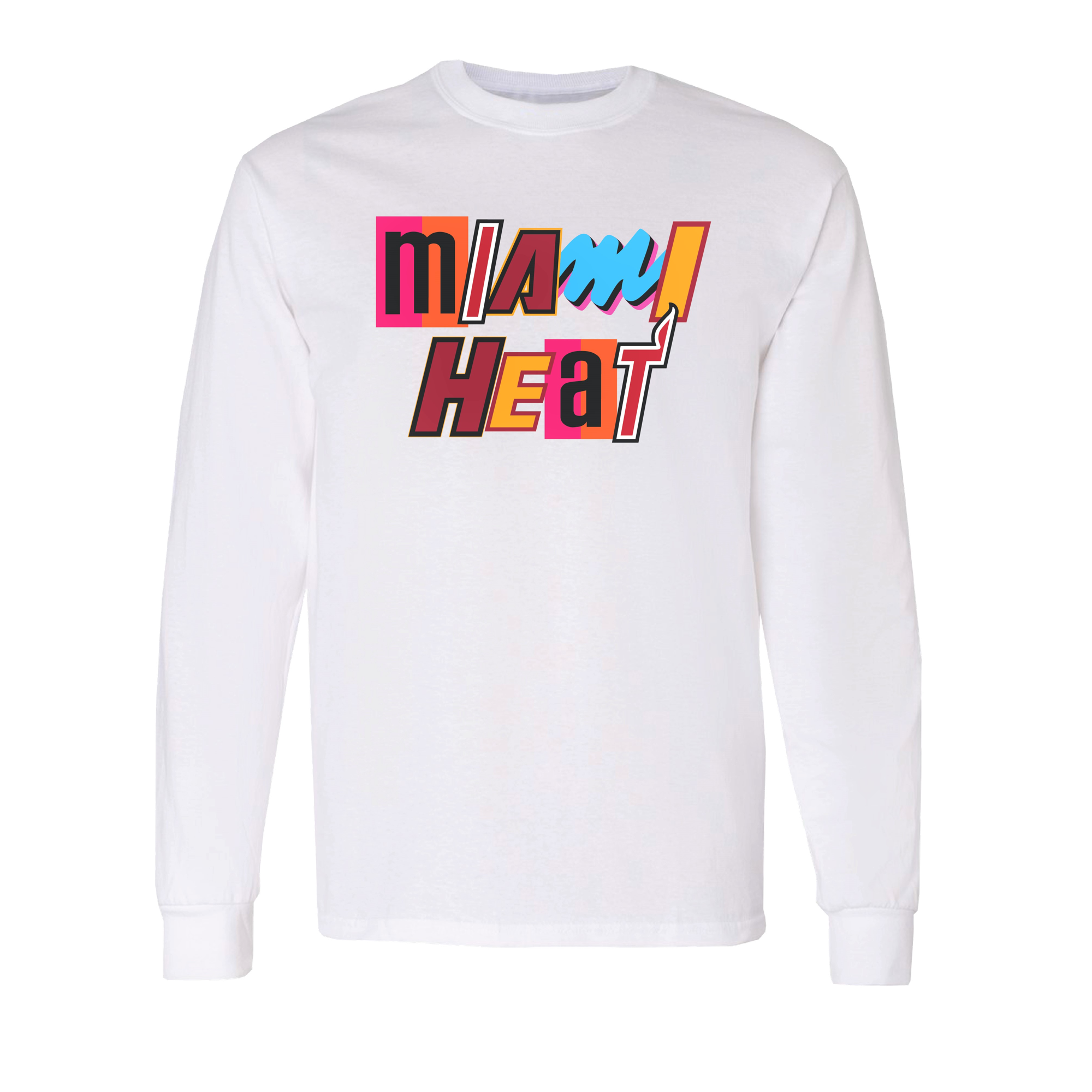 Miami Mashup Vol. 2 Wordmark Long Sleeve Tee UNISEXTEE ITEM OF THE GAME   