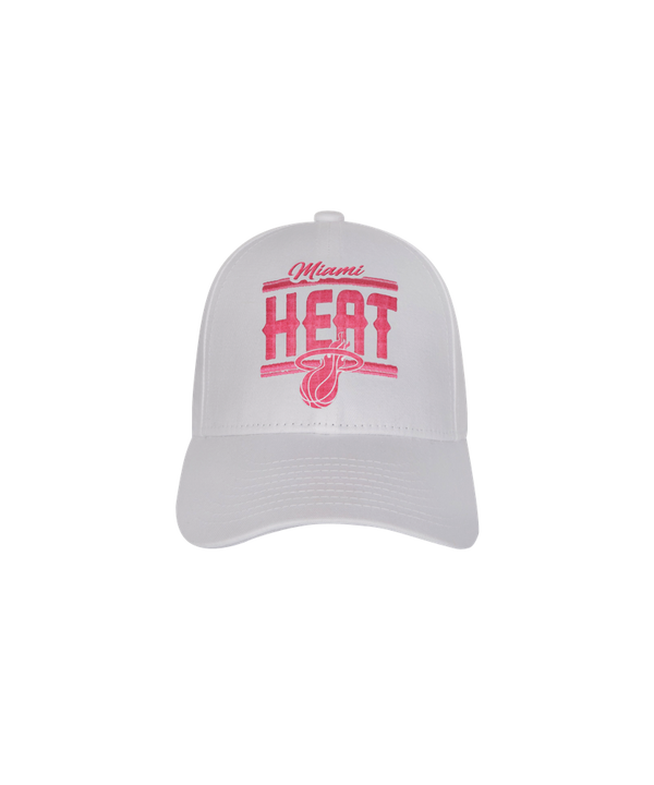 Miami HEAT Wordmark Girls Adjustable Hat Girls Hat Outerstuff   