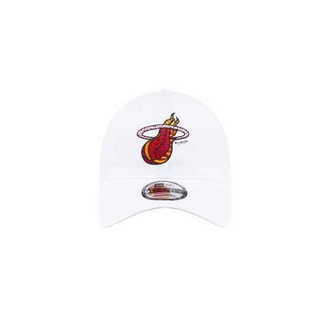 Britto x HEAT Logo White Dad Hat