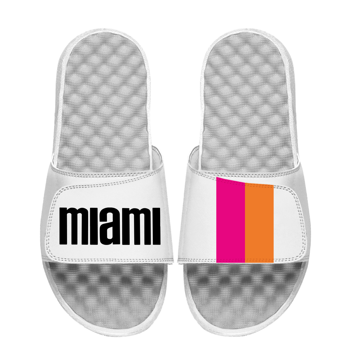 Islide Miami Floridians White Sandals MENSFOOTWEAR ISLIDE   