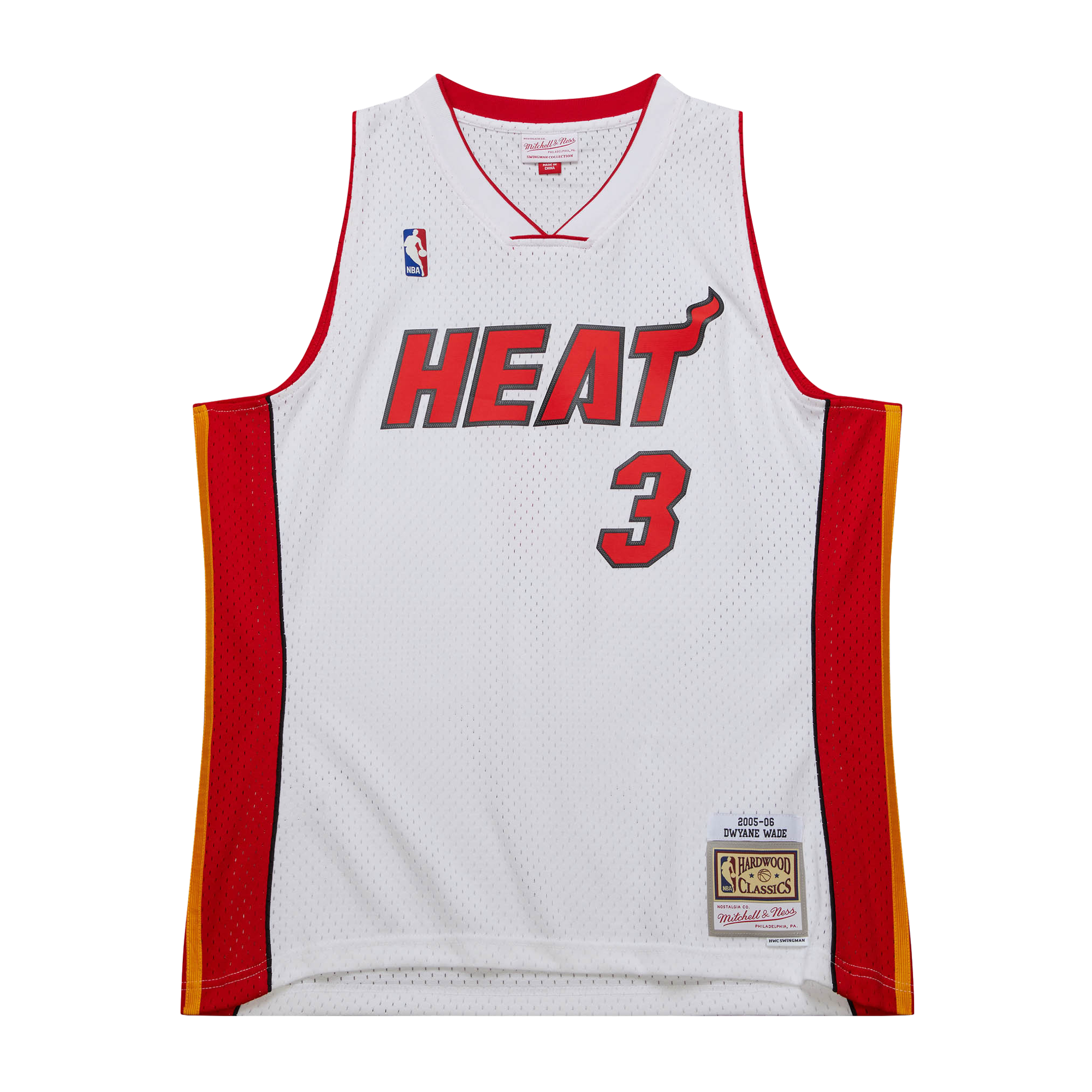 Dwyane Wade Mitchell & Ness Miami HEAT 2005-06 Youth Swingman Jersey Youth Jersey Mitchell & Ness   