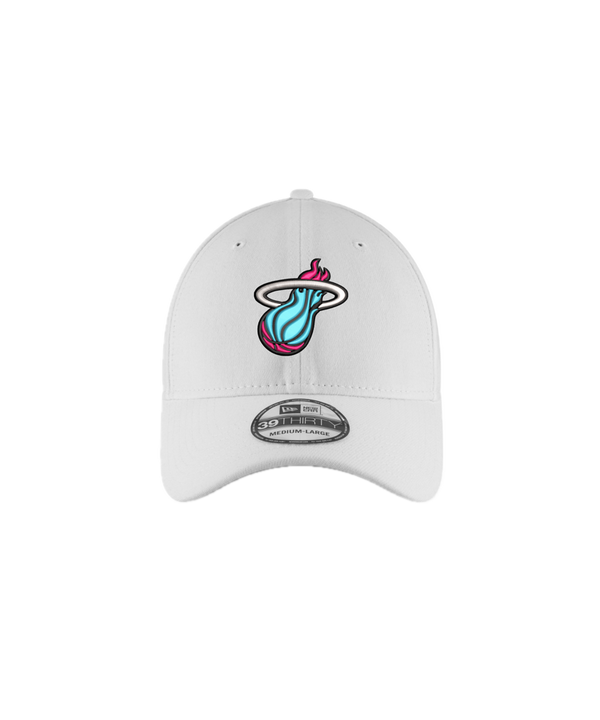 New Era Miami HEAT Original Vice Flex Fit Hat Unisex Caps New Era