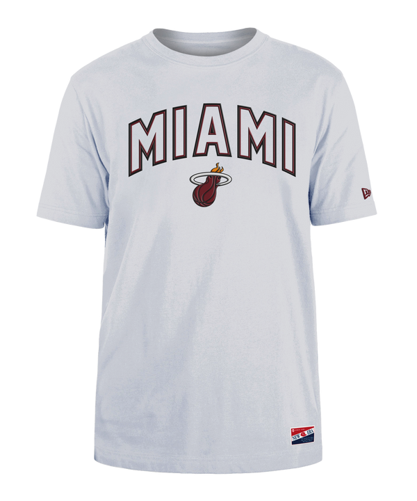 New Era Miami HEAT Miami Crewneck Tee Unisex Tee New Era   