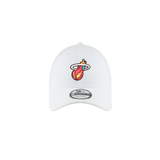 New Era Miami HEAT Mashup White Logo Dad Hat - 1