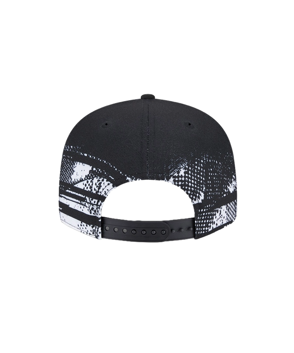 New Era Miami HEAT 2024 Tipoff Black and White Snapback Unisex Caps New Era   