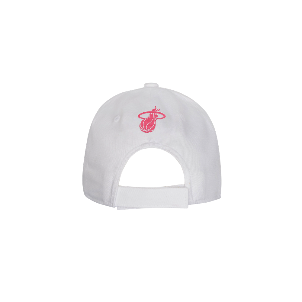 Miami HEAT Wordmark Girls Adjustable Hat Girls Hat Outerstuff   