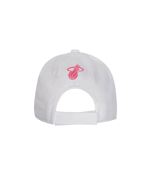 Miami HEAT Wordmark Girls Adjustable Hat Girls Hat Outerstuff   