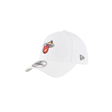 New Era Miami HEAT Mashup White Logo Dad Hat - 3