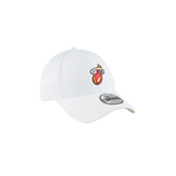 New Era Miami HEAT Mashup White Logo Dad Hat - 4